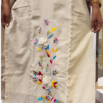 Ivory Embroidered Elegance Kurti Set - Image 2